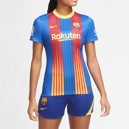 Camiseta Barcelona 1ª Cuarto Mujer 2020-2021