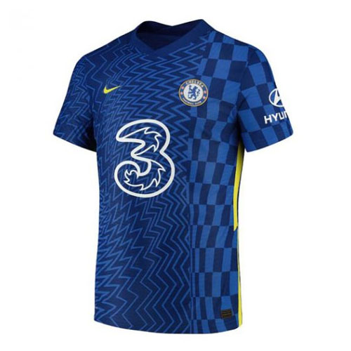 Tailandia Camiseta Chelsea 1ª 2021-2022 Azul