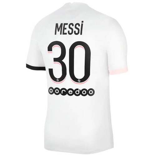 Camiseta Paris Saint Germain NO.30 Messi 2ª 2021-2022
