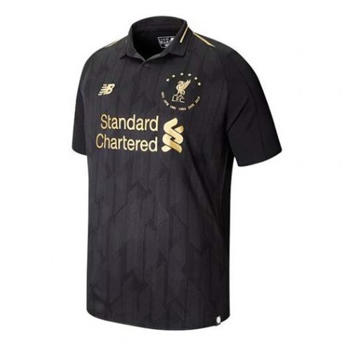 Tailandia Camiseta Liverpool 6 Champion Negro